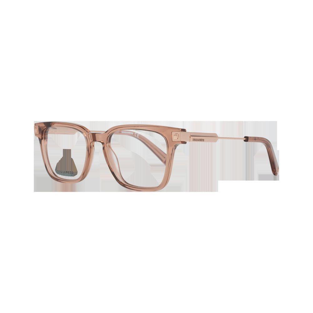 Lunettes en métal multicolores Dsquared² avec monture élégante et moderne, vues de face.