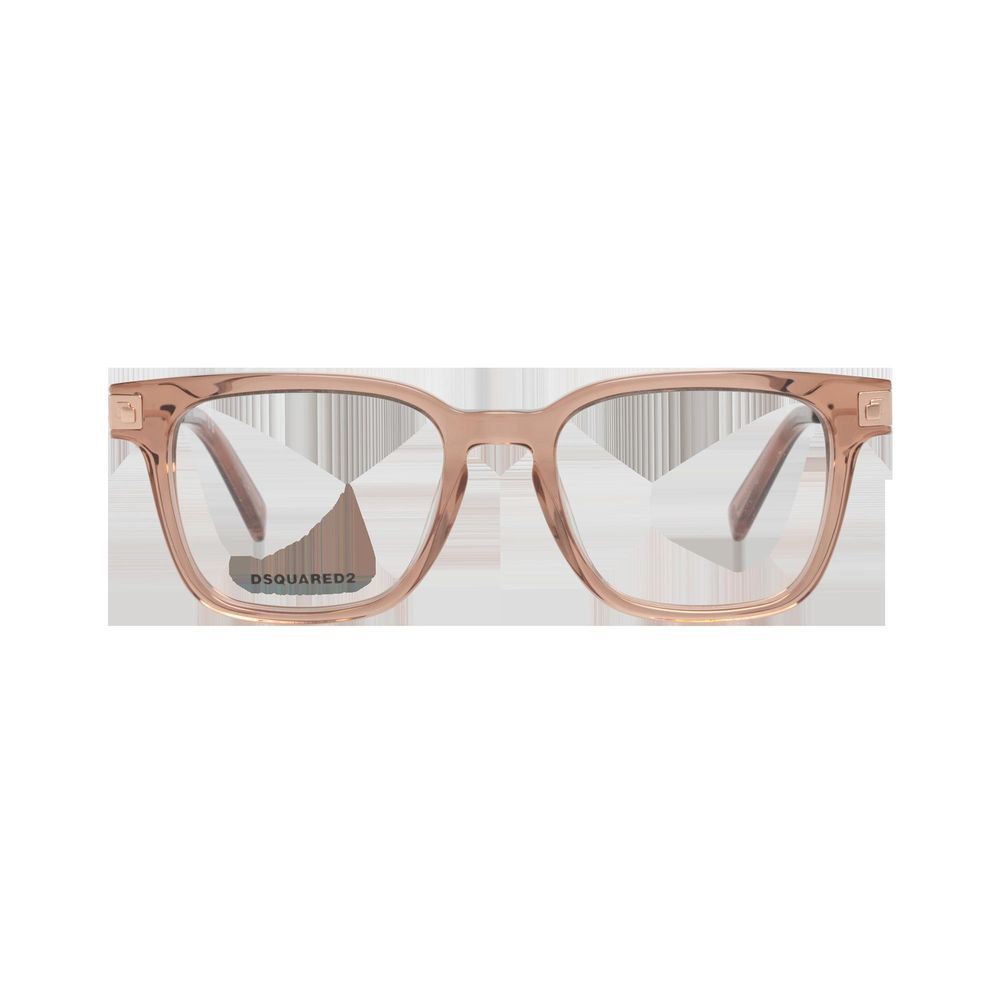 Lunettes en métal multicolores de la marque Dsquared² avec monture élégante et moderne, visibles en gros plan.