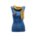 Débardeur en viscose bleue de Dsquared², coupe ajustée, parfait pour un look décontracté et tendance.