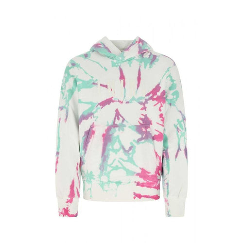 Sweat-shirt blanc en coton de la marque Amiri, coupe décontractée avec logo discret sur la poitrine.