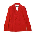 Veste longue en viscose multicolore de Dsquared², style moderne avec coupe élégante et détails colorés.