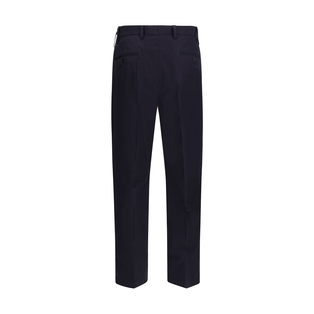 Prada Blaue Baumwoll-Freizeithose
