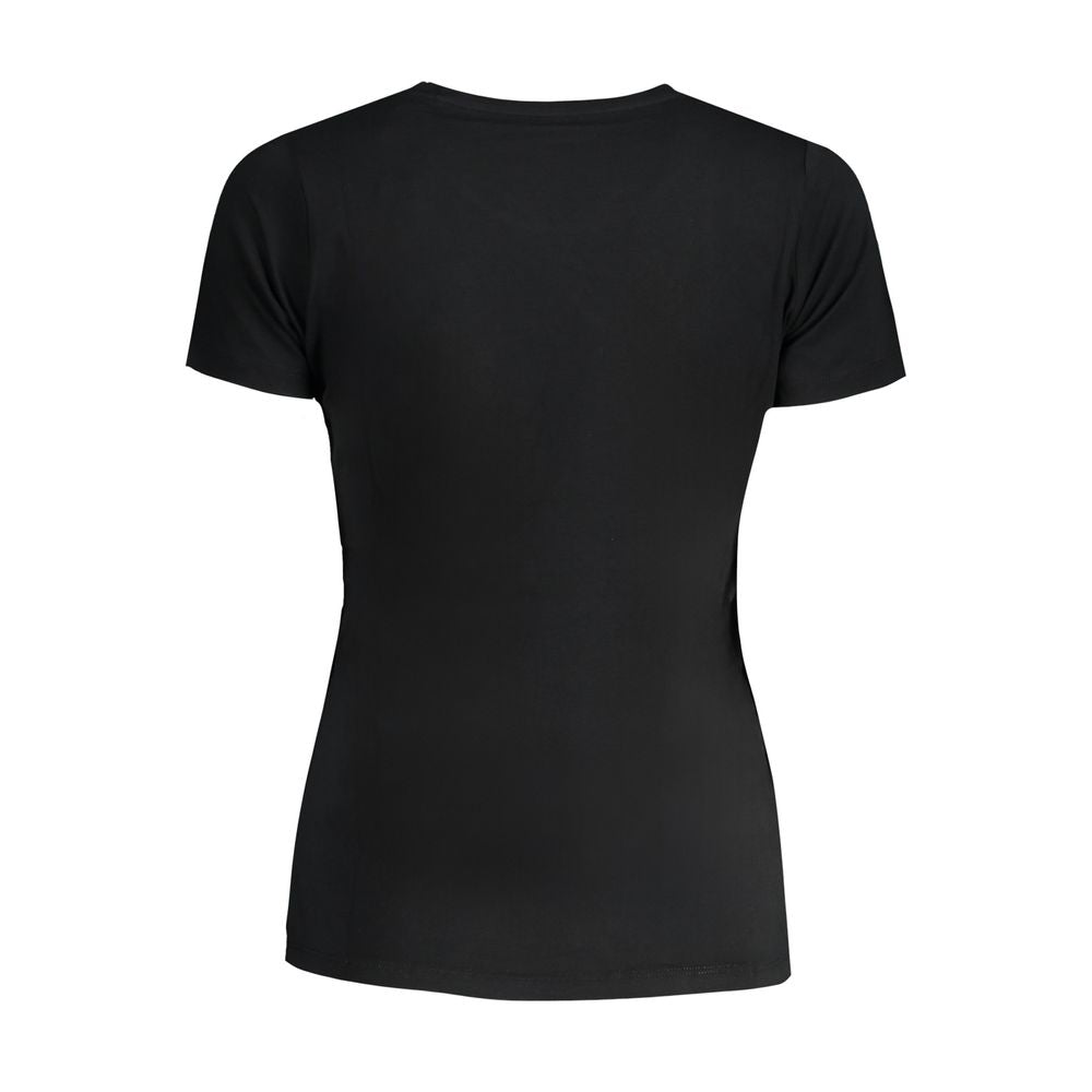 Pepe Jeans schwarzes Damen-T-Shirt aus Baumwolle