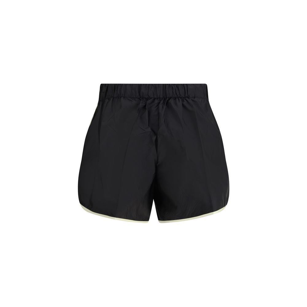 Prada Schwarze Bermuda-Shorts aus recyceltem Polyamid