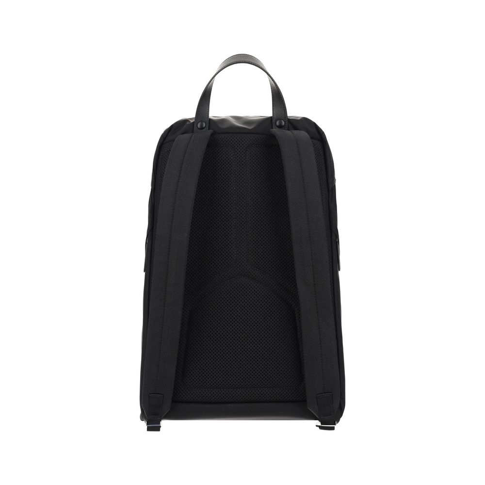 Prada Schwarzer Rucksack aus recyceltem Polyamid