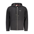 Sweat-shirt noir en coton pour homme de la marque Pepe Jeans, vue de face, avec col rond et manches longues.