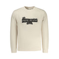 Sweat-shirt beige en coton pour homme de la marque Pepe Jeans, avec col rond et design décontracté.