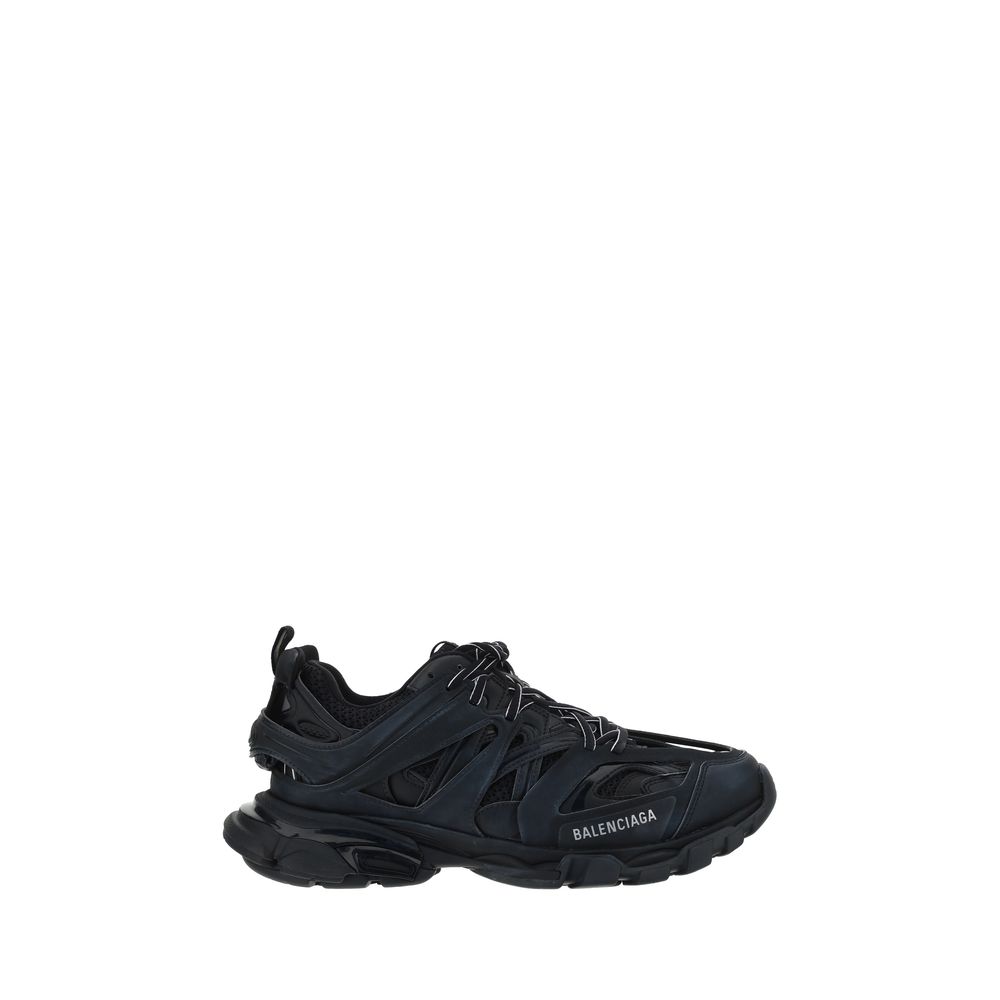 Balenciaga Schwarze Polyethylen-Athletik-Sneakers