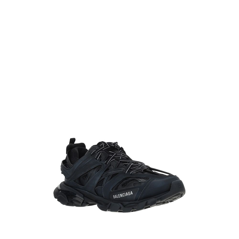 Balenciaga Schwarze Polyethylen-Athletik-Sneakers
