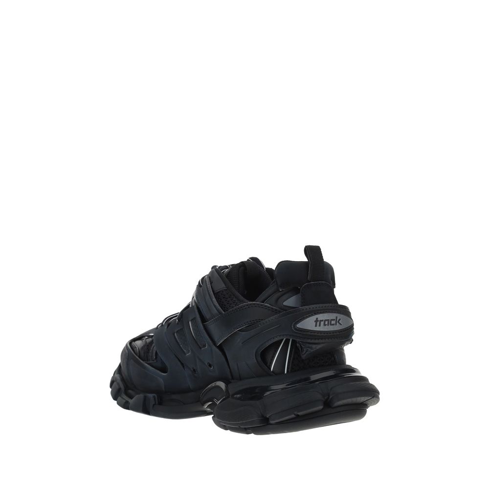 Balenciaga Schwarze Polyethylen-Athletik-Sneakers
