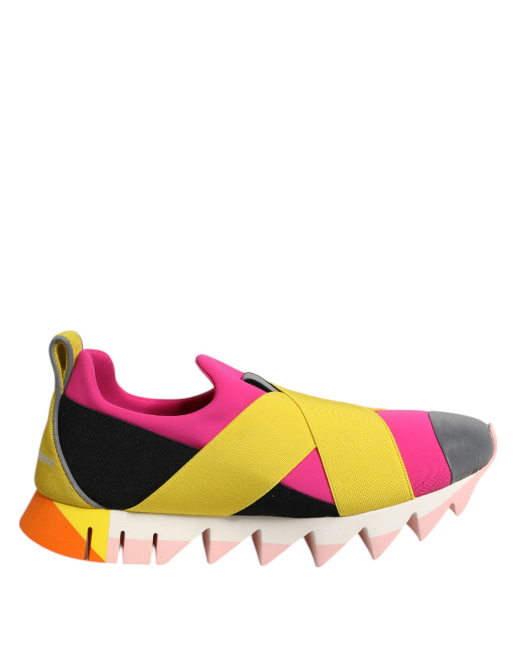Chaussures sneakers Dolce & Gabbana Ibiza en néoprène multicolore avec élastiques, style décontracté et moderne