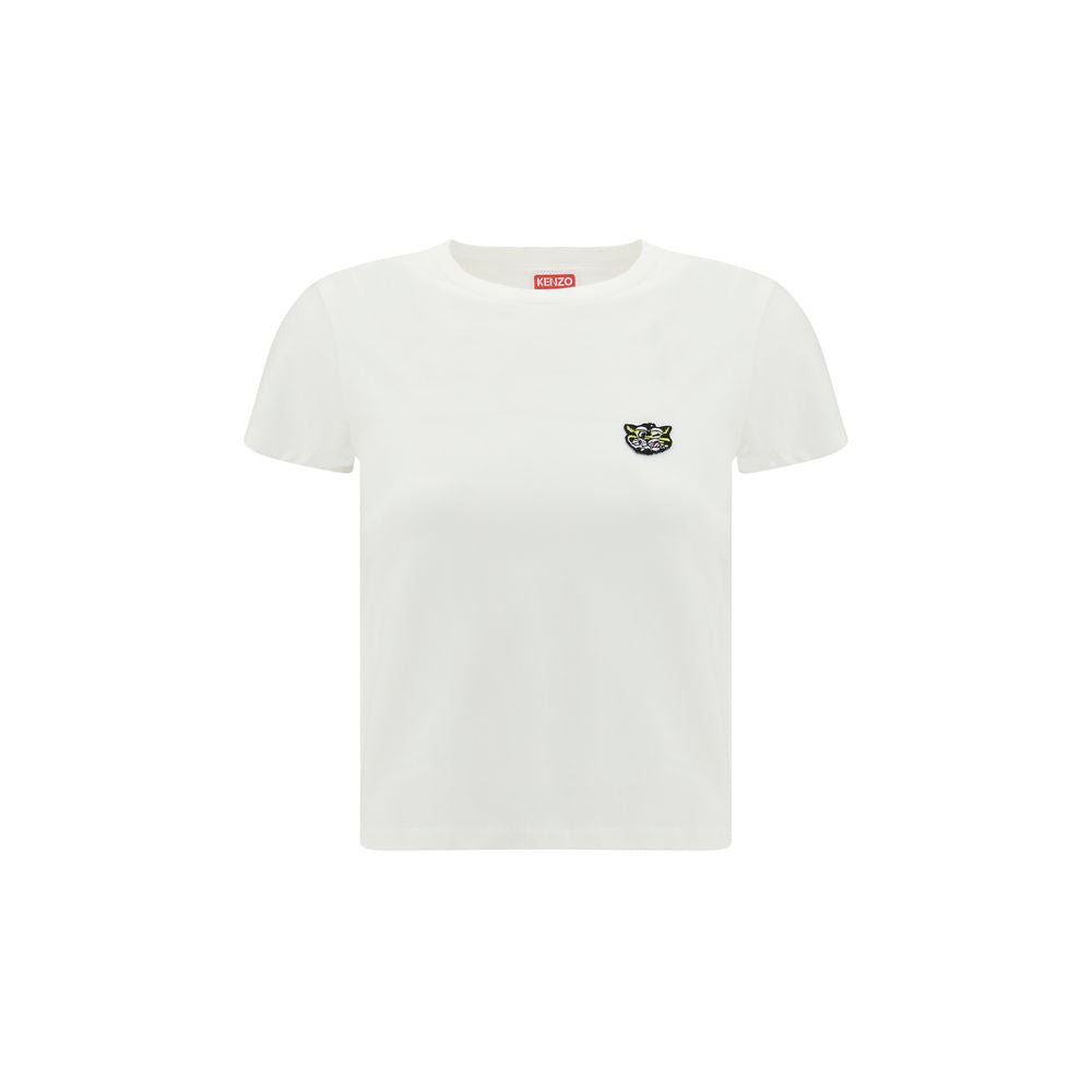 Vêtements de sport en coton blanc de la marque Kenzo, style décontracté et confortable pour le sport ou la détente.