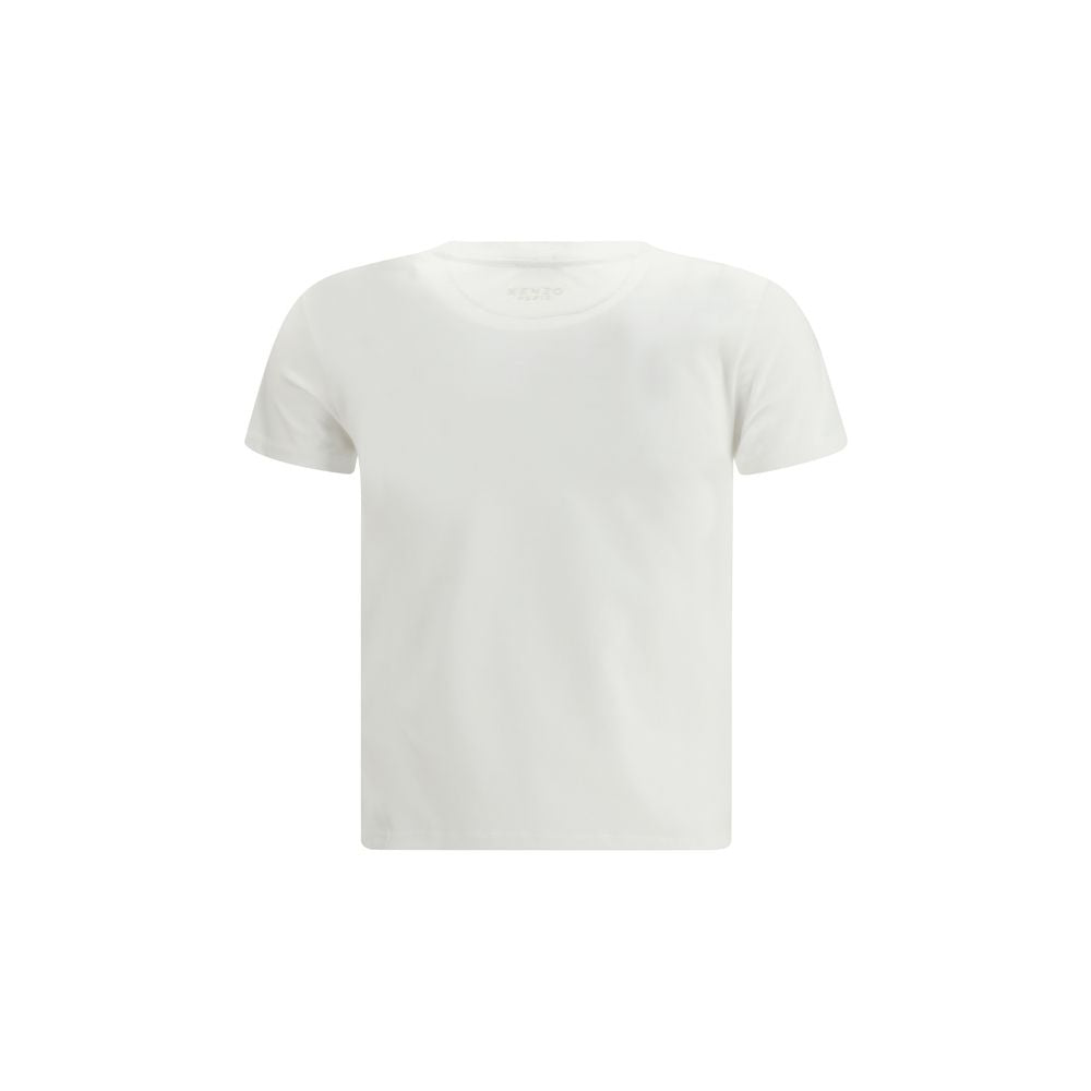 Vêtements de sport en coton blanc de la marque Kenzo, style décontracté et confortable pour l'entraînement ou la détente.