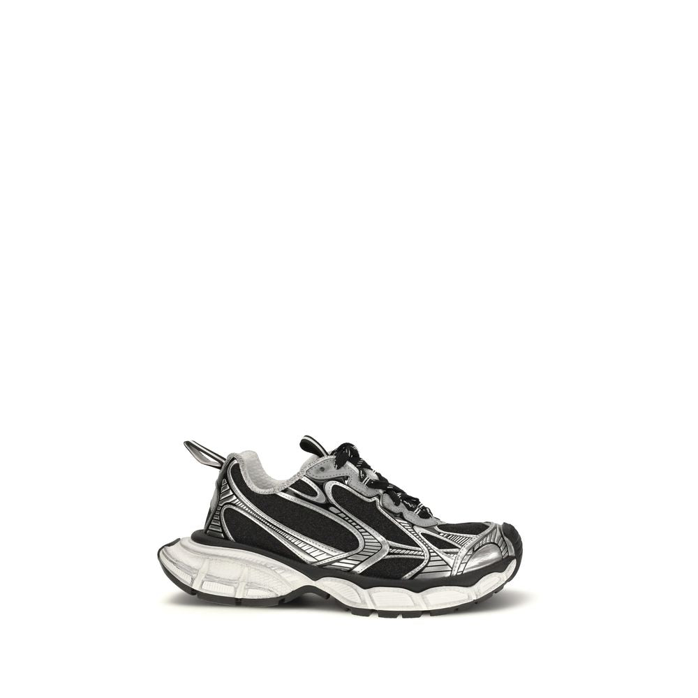 Chaussures de sport Balenciaga multicolores en polyéthylène, baskets athlétiques modernes et colorées.