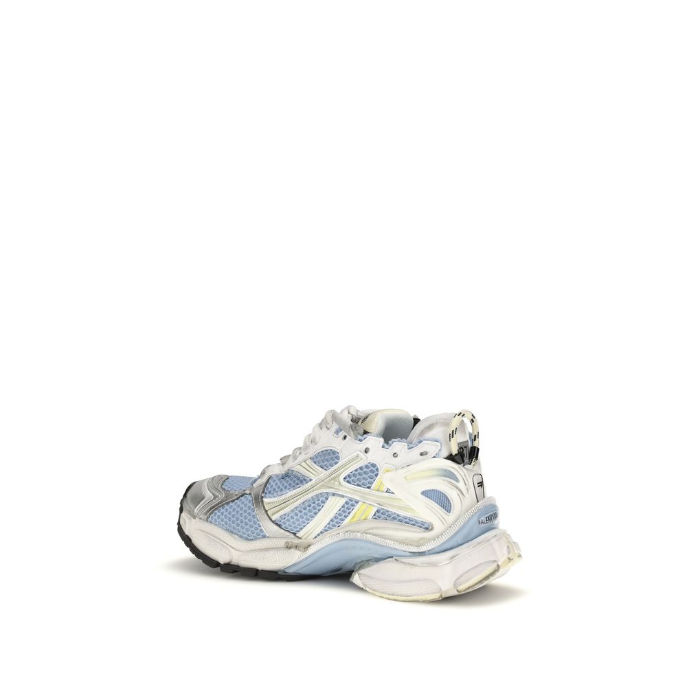 Chaussures de sport Balenciaga multicolores en polyethylene, baskets athlétiques modernes et tendance.