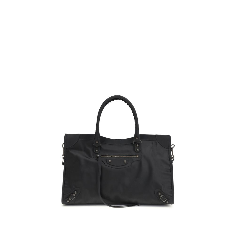 Balenciaga Schwarze Handtasche aus Polyamid