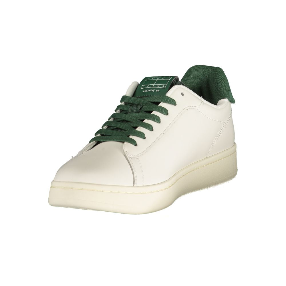 Tommy Hilfiger Weiß Polyurethan Herren Sneaker