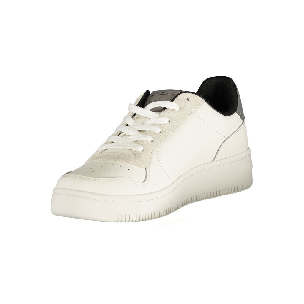 Tommy Hilfiger Weiß Polyurethan Herren Sneaker