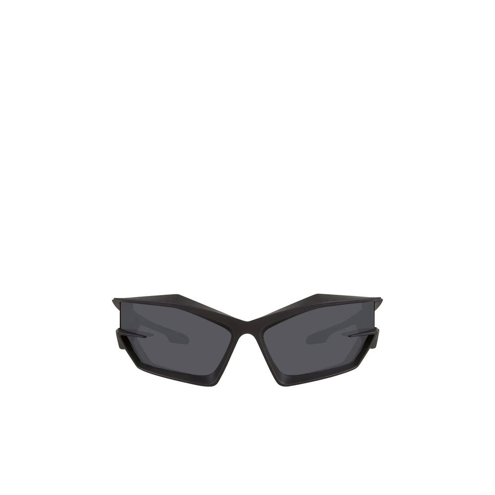 Lunettes de soleil Givenchy en polyéthylène noir avec monture élégante et verres foncés.