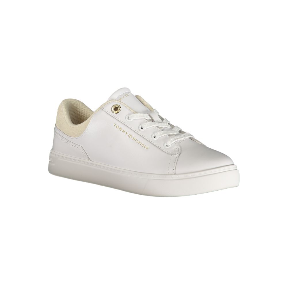 Tommy Hilfiger Bianco Polyurethan Damen Sneaker