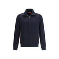 Veste en polyester bleu Gucci, coupe moderne, avec détails élégants, adaptée pour un style casual et tendance.