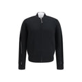 Cardigan en laine noire Givenchy, style élégant, avec détails de finition, porté par un mannequin.
