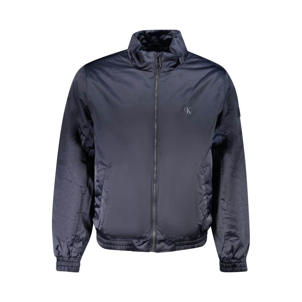 Calvin Klein blaue Polyesterjacke für Herren