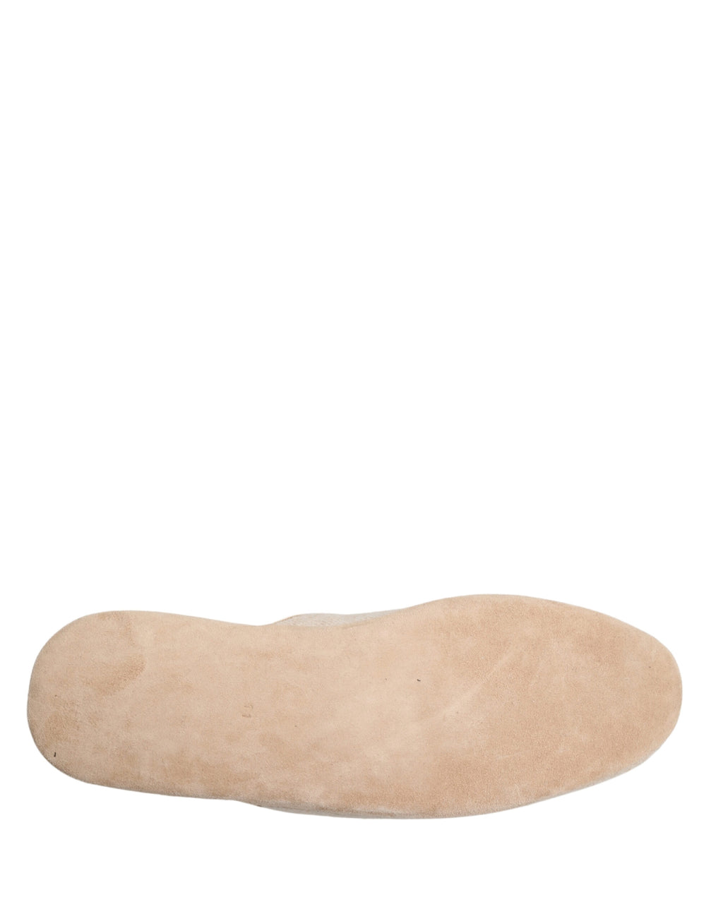 Chaussures de pantoufles en laine Shetland beige et rouge Dolce & Gabbana, matelassées et confortables.