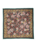Dolce & Gabbana Multicolor Floral Cashmere Square Stole 134cmx134cm Scarf