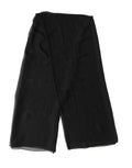Dolce & Gabbana Black Silk Neck Wrap Shawl Stole 167cm x 126cm Scarf