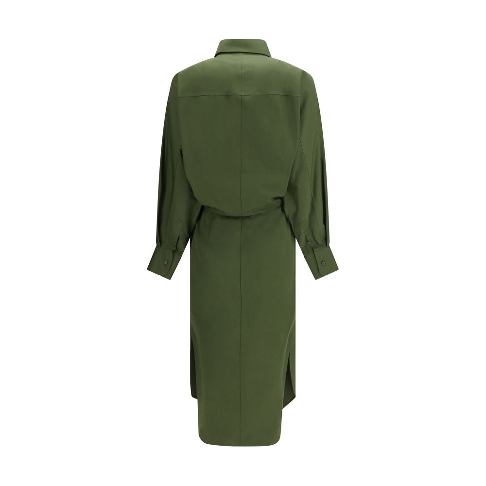 Robe décontractée en coton bicolore de Givenchy, style casual avec coupe élégante et détails modernes.