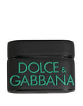 Dolce & Gabbana Black PVC Embossed Logo Flip Holder Women Airpods Case