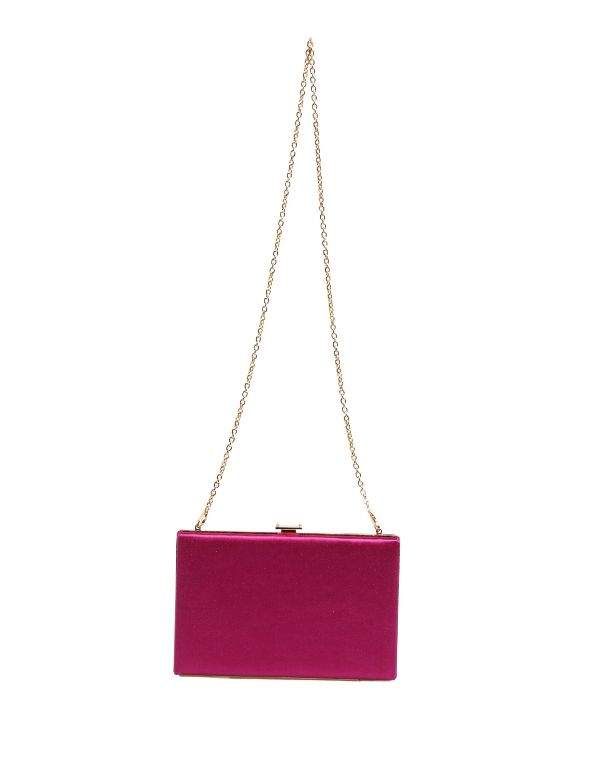 Pochette en coton rose Dolce & Gabbana pour femme, sac de soirée à bandoulière élégante et pratique.