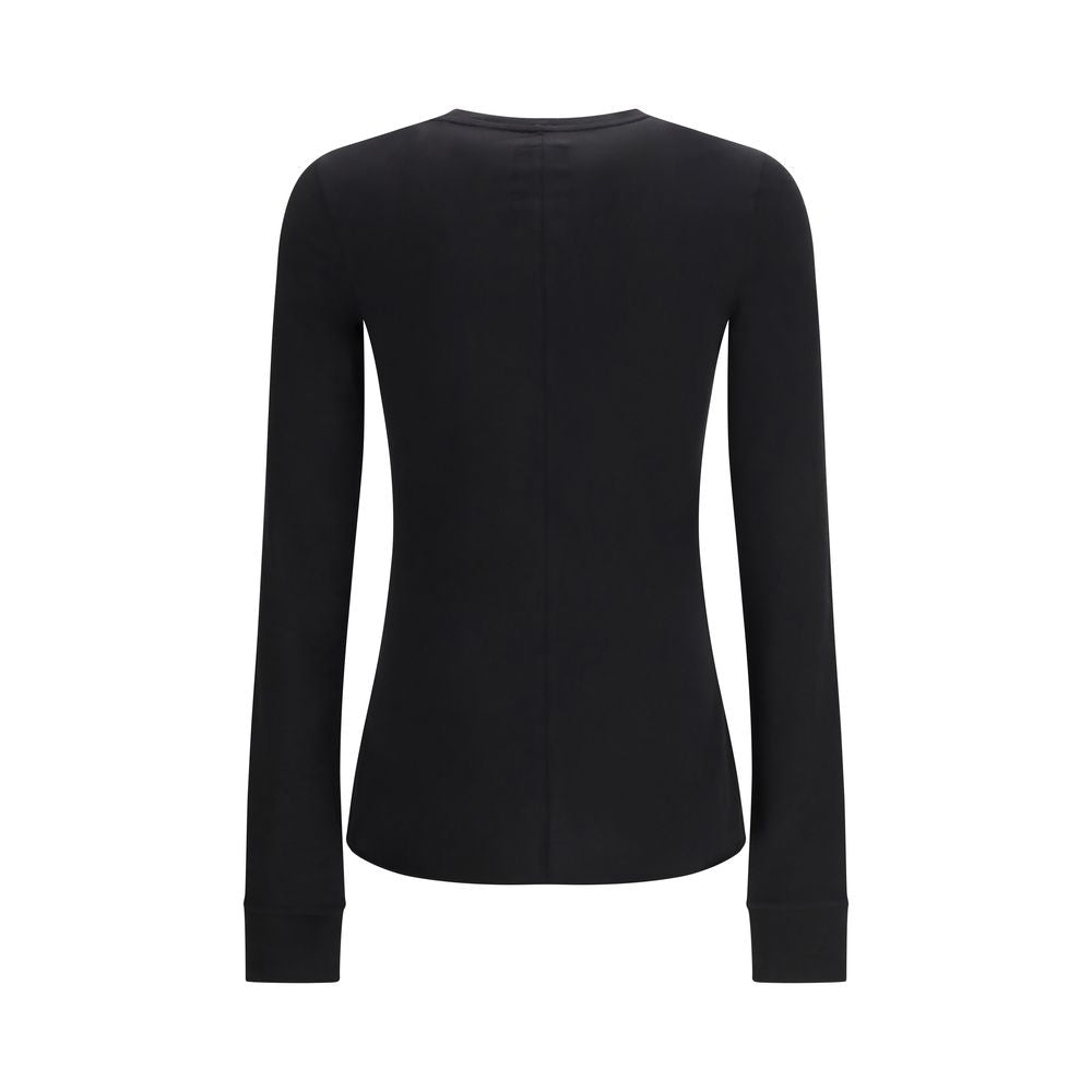 Vêtements de sport en coton noir Moncler x Rick Owens, style décontracté et moderne, visible dans l’image.