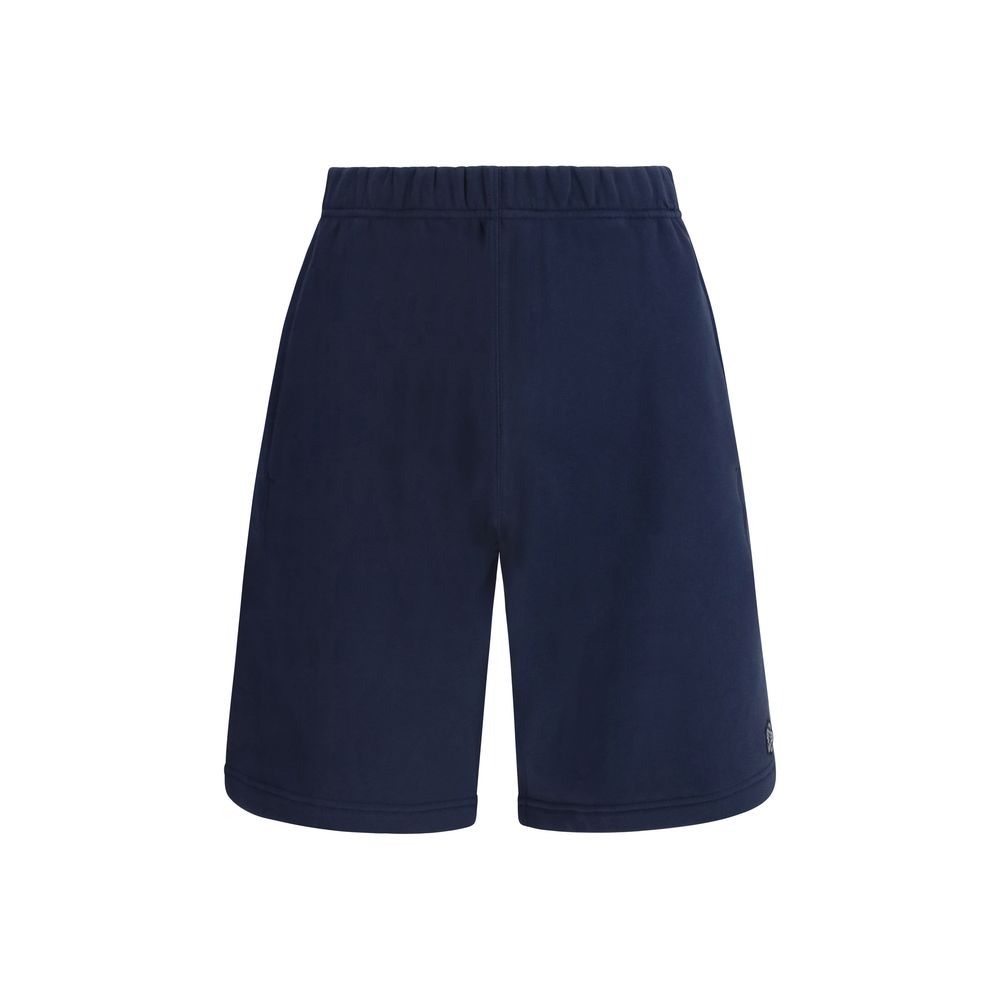 Kenzo Blaue Baumwoll-Bermuda-Shorts