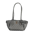 Sac à main Guess Jeans en polyuréthane noir pour femmes, design élégant et moderne avec détails sophistiqués.