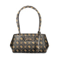 Sac à main Guess Jeans en polyuréthane marron pour femme, avec design élégant et détails modernes.