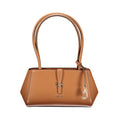 Sac à main Guess Jeans marron en polyuréthane pour femme, avec détails élégants et design moderne.