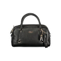 Sac à main Guess Jeans en polyuréthane noir pour femmes, élégant et tendance, avec détails modernes et poignée confortable.