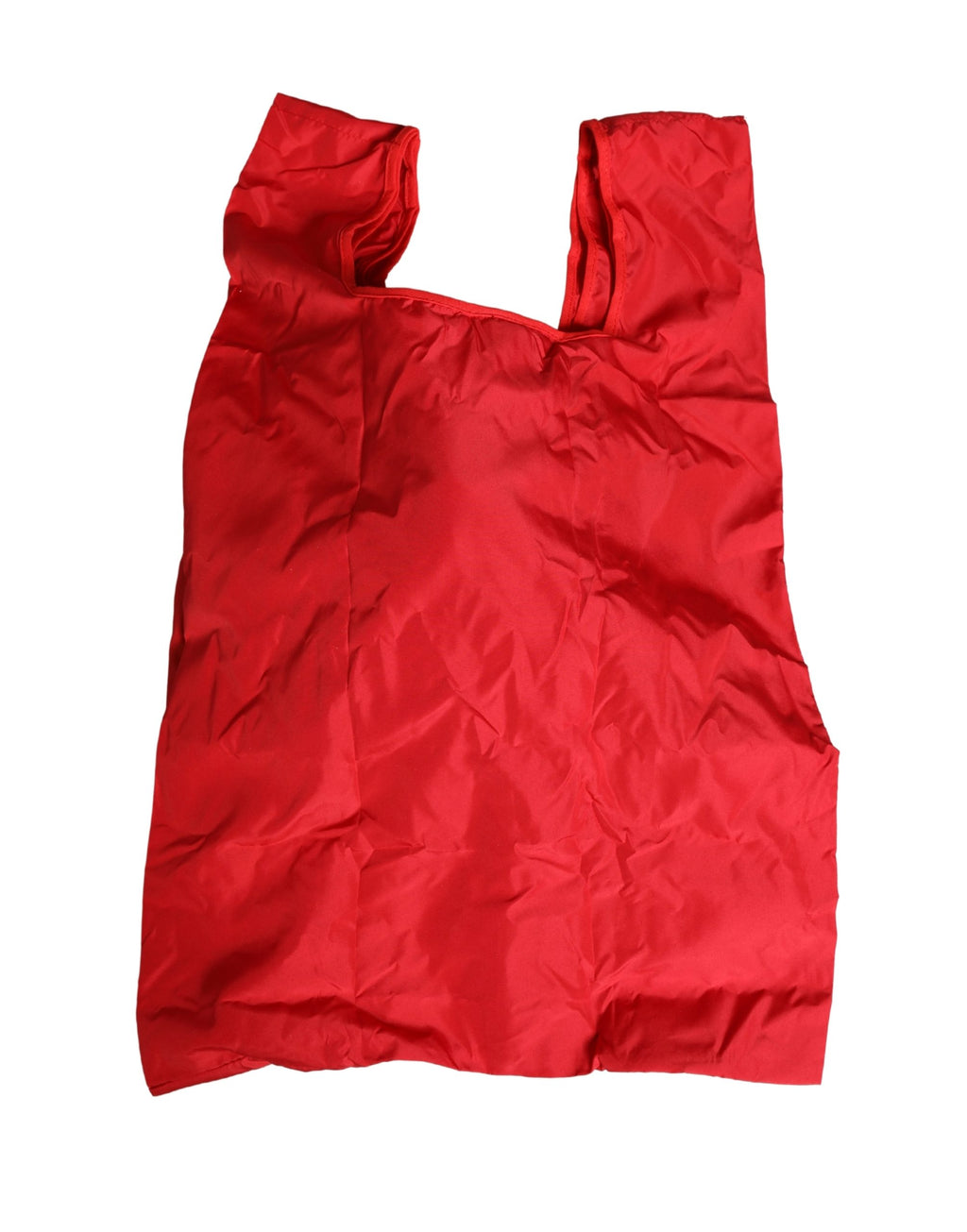 Sac tote écobag Dolce & Gabbana pour homme en polyester rouge avec panda en peluche, style pratique et tendance.