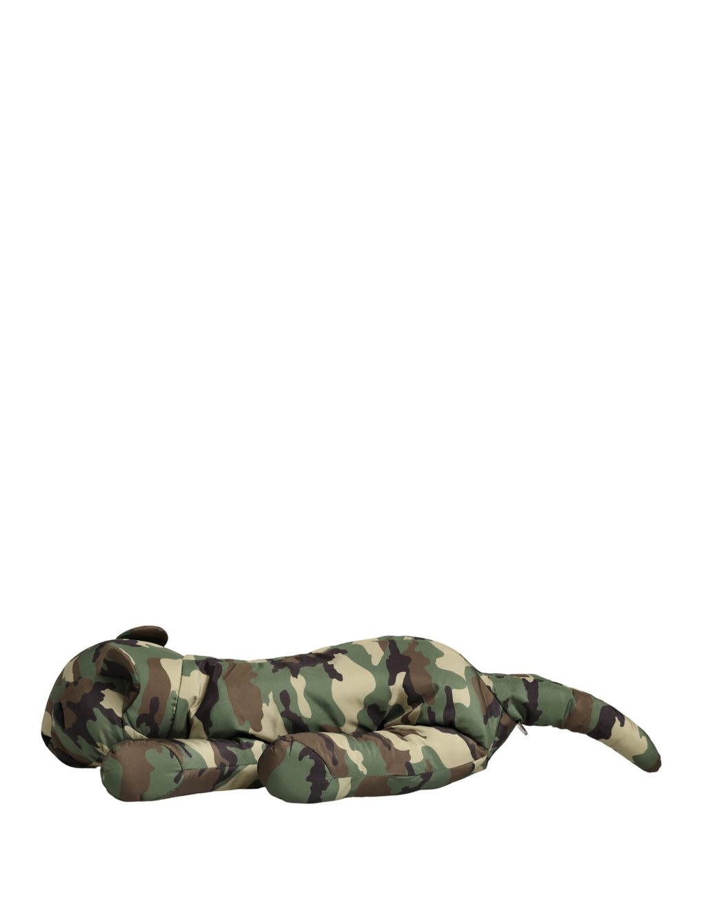 Sac à main Dolce & Gabbana multicolore camouflage avec silhouette d'animal et bandoulière, design tendance et coloré.