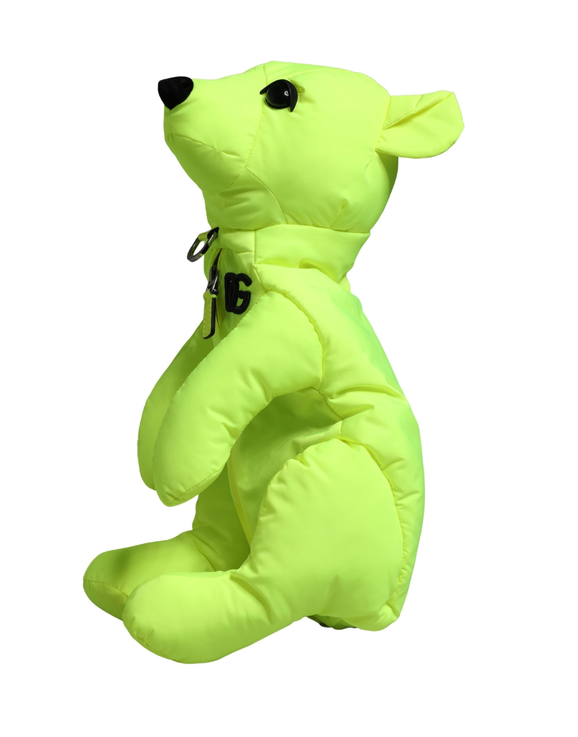 Ceinture à taille en polyester vert avec silhouette d'animal, de la marque Dolce & Gabbana, accompagnée d'un sac Borse assorti.