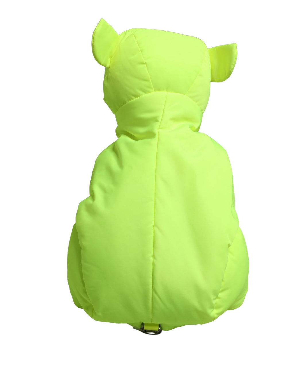 Ceinture en polyester vert Dolce & Gabbana avec silhouette d'animal, portée autour de la taille.