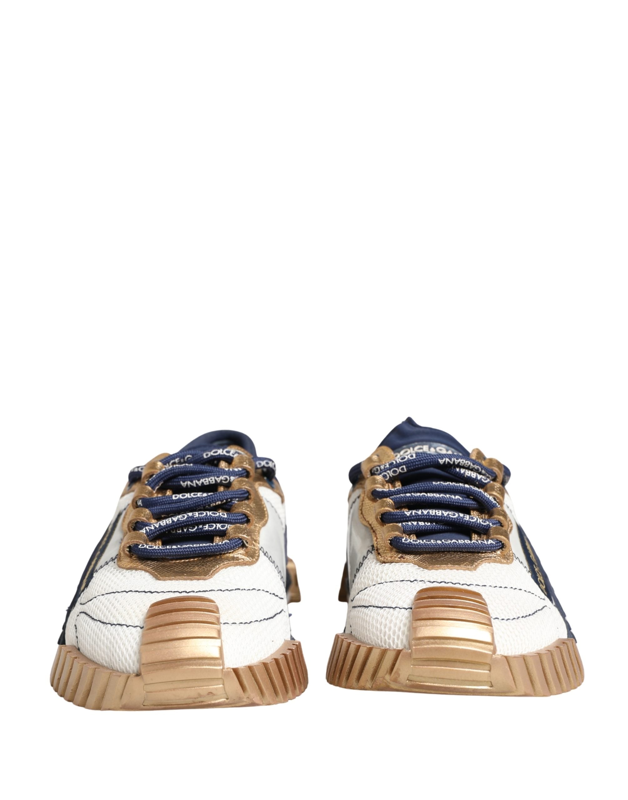 Chaussures sneakers basses multicolores pour homme de Dolce & Gabbana, style décontracté et tendance.