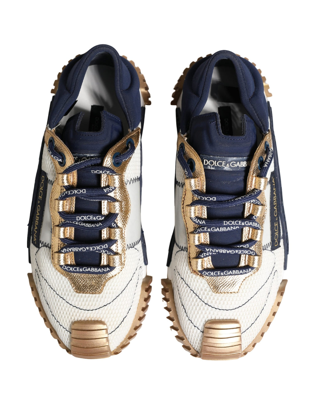 Chaussures sneakers basses multicolores pour homme Dolce & Gabbana NS1, design élégant et contemporain.