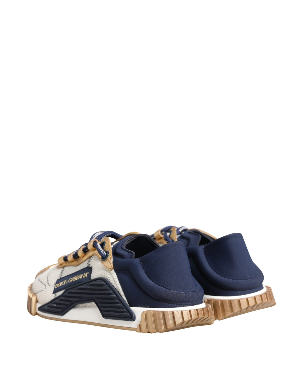 Chaussures sneakers basses multicolores pour homme Dolce & Gabbana NS1, design coloré et moderne, vue de face.