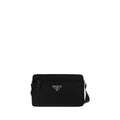 Prada Umhängetasche aus schwarzem recyceltem Polyamid