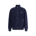 Prada blaue, lange Jacke aus Polyamid