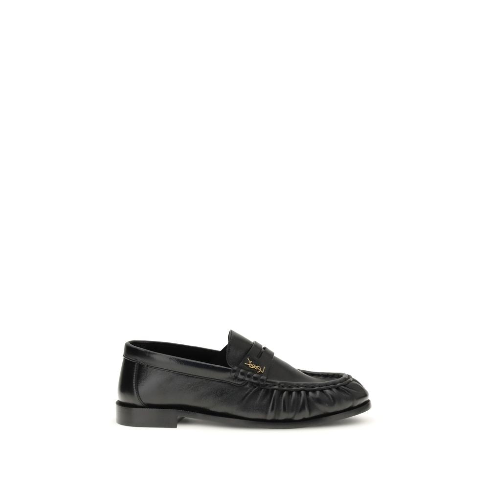 Saint Laurent Schwarze Lamm-Ovis-Aries-Aries-Slipper