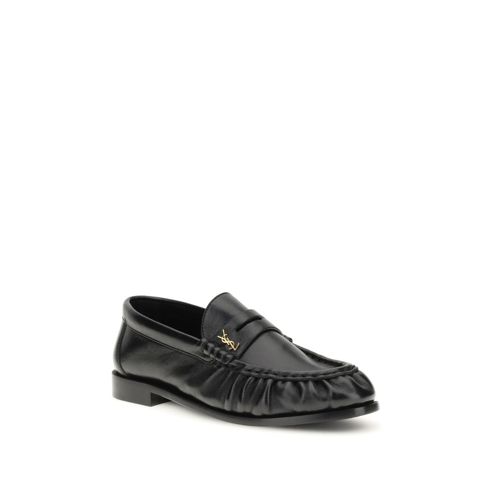 Saint Laurent Schwarze Lamm-Ovis-Aries-Aries-Slipper